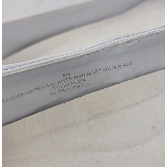 NEW White Leather Ballet Flats Shoes Bow Church Formal Temple Wedding Size 8 - Picture 7 of 7